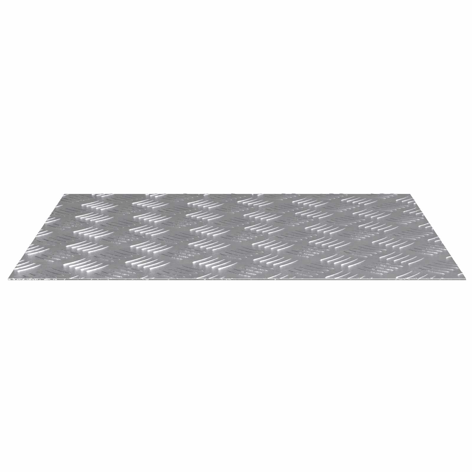 Maison Exclusive - Stufenmatten 2 Stk. 60 X 50 Cm Silber Aluminiu