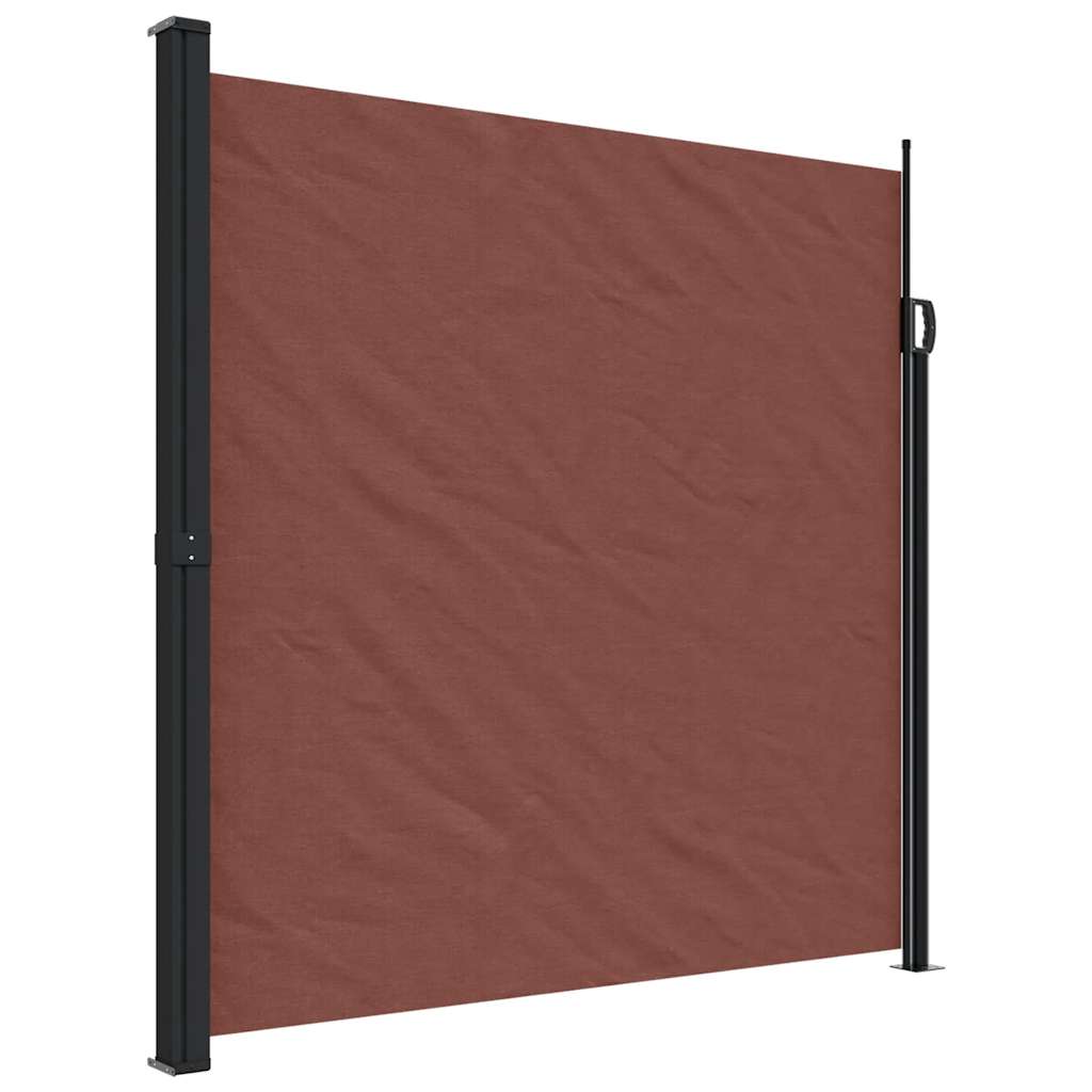 Maison Exclusive - Seitenmarkise Ausziehbar Braun 200x300 Cm