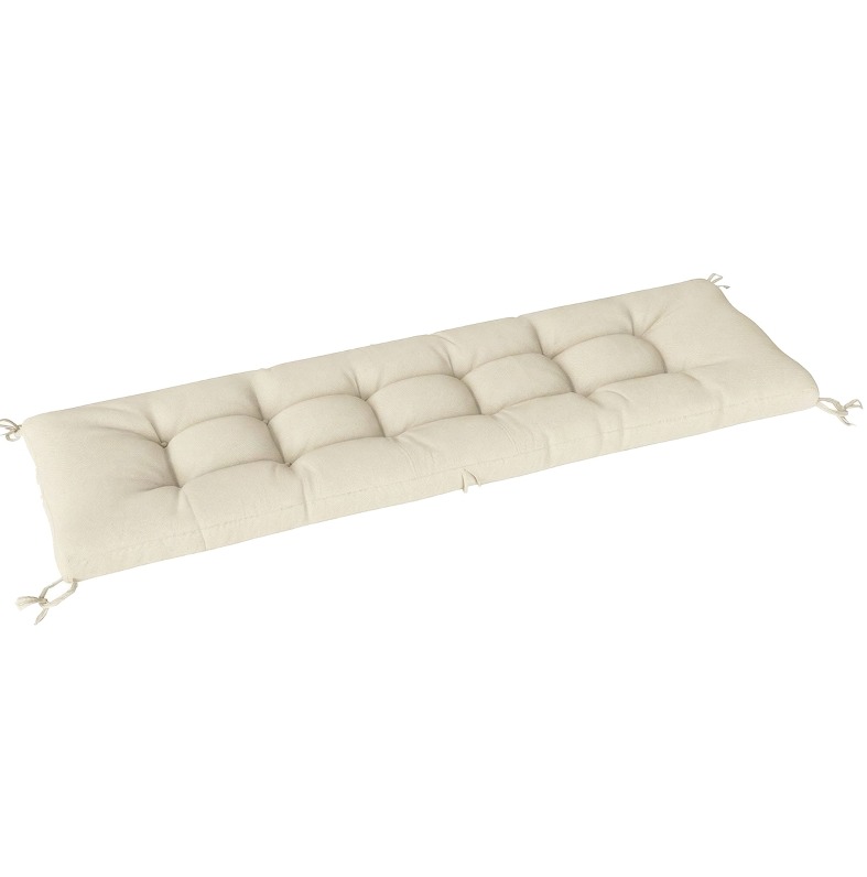 Abnehmbares Polster Für Sonnenliege Mit Befestigungsbändern 198x65x13 Cm Beige Modenuit