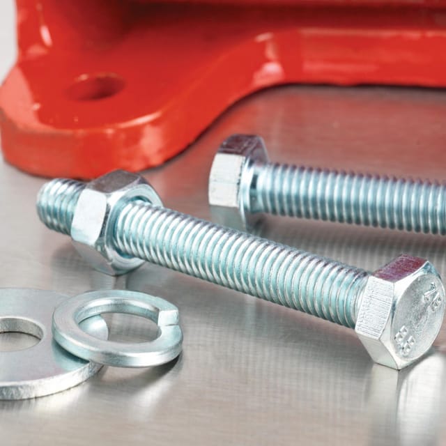 Connex Sechskantschrauben M10 x 25 mm, 75 Stück Sechskantschrauben