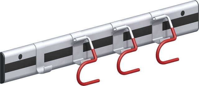 Gerätehalter Typ 12 mit coaxis®-Profil 100 cm breit Wandhalter Halter - Alfer