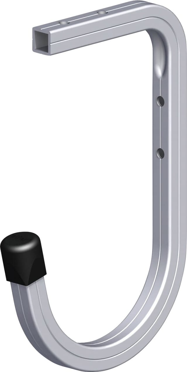 Wandhaken Typ 8 11 x 16,5 x 9 cm Aluminium blank Haken Universalhaken - Alfer