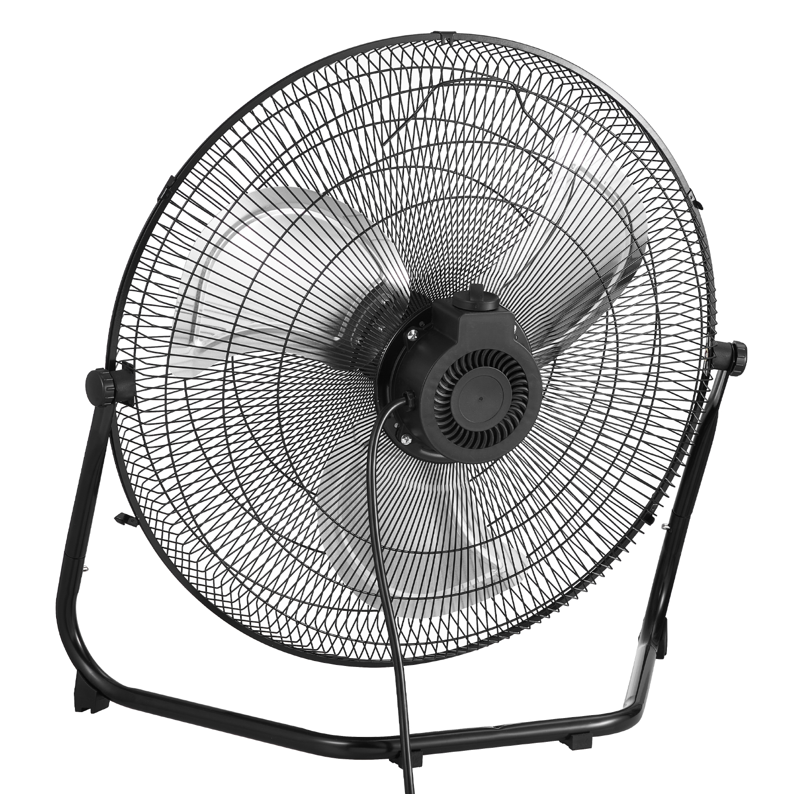 Mophorn 2 Stück Bodenventilatoren, 3 Geschwindigkeiten, 508 Mm Durchmesser, 4800 Cfm Luftstrom, 360° Neigbar, 6,5 M/s Luftgeschwindigkeit, Standventilator Für Fitnessstudio, Garage Und Gewerbe