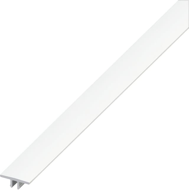 alfer Abdeckprofil 16,0 x 1000 mm weiß Profil Übergangsprofil Abdeckleiste