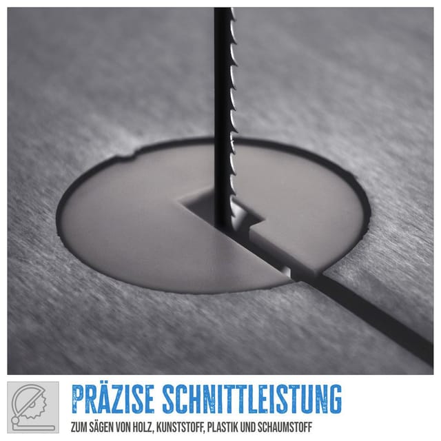 Güde - Dekupiersaegeblatt 10 Zähne 3 Stück 132 mm Dekupiersägen