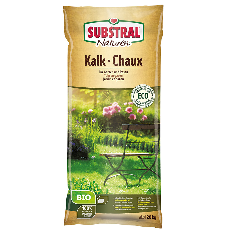 Substral Naturen Kalk 20 Kg Für Garten Und Rasen