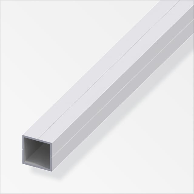 Alfer - Quadratrohr 23,5 x 23,5 x 300 mm Vierkantrohr Vierkantprofil Hohlprofil