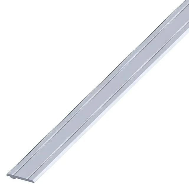 alfer Abdeckprofil 19,5 x 1000 mm Aluminium Profil Übergangsprofil Abdeckleiste