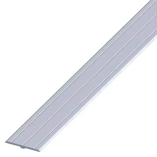 Alfer - Abdeckprofil 29,5 x 1000 mm Aluminium Profil Übergangsprofil Abdeckleiste
