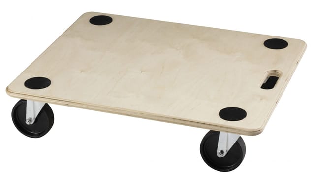 Dörner+helmer - Möbelroller Atlas 400kg 59 x 49cm Transportroller Rollbrett Allzweckroller Umzug