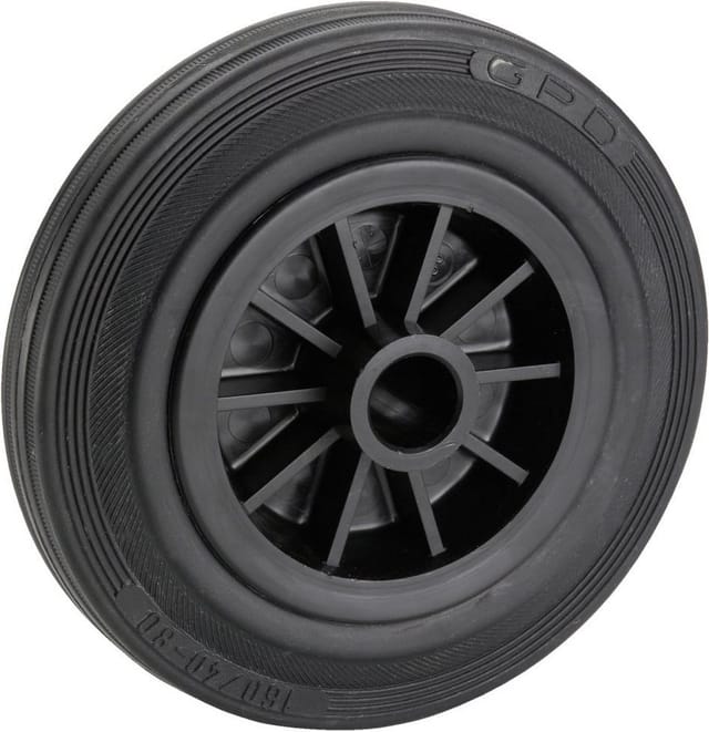 Dörner & Helmer Transportgeräterollen Rad 125 x 37 mm Traglast 80 kg Ersatzräder