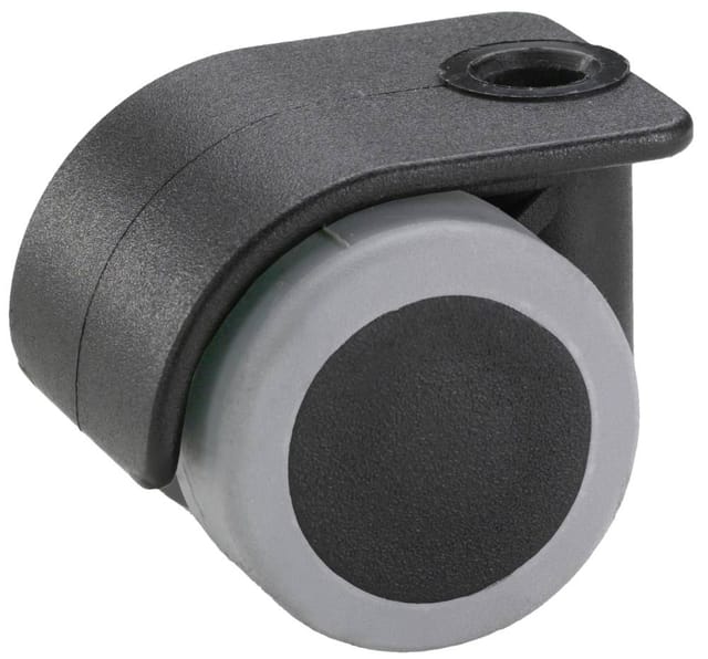 Doppelrolle 35 X 40 Mm, Tragkr. 70kg Möbelrollen