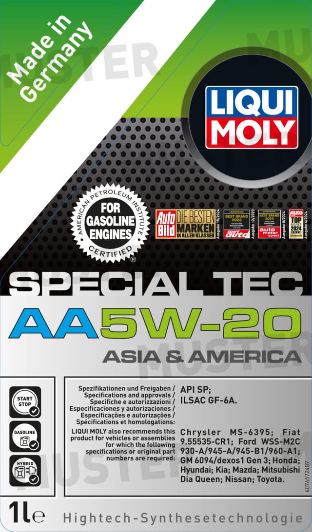Liqui Moly Motoröl Special Tec AA 5W-20 1 L Motoröle