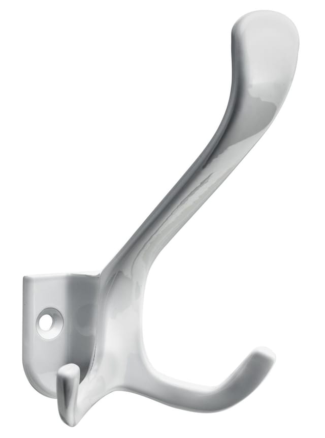 Hut- & Mantelhaken 10,8 x 6,6 x 9,8 cm braun - 1 Stück Haken - Hettich