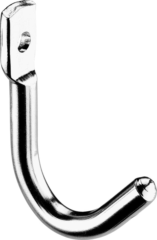 Einzelhaken Stahl, verchromt, 1 Stück Haken - Hettich