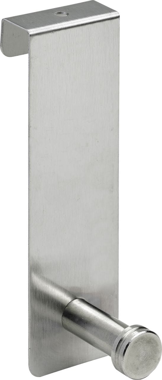 Hettich - Türhaken 1 Haken 4,0 x 13,3 x 5,4 cm Edelstahl rund Haken