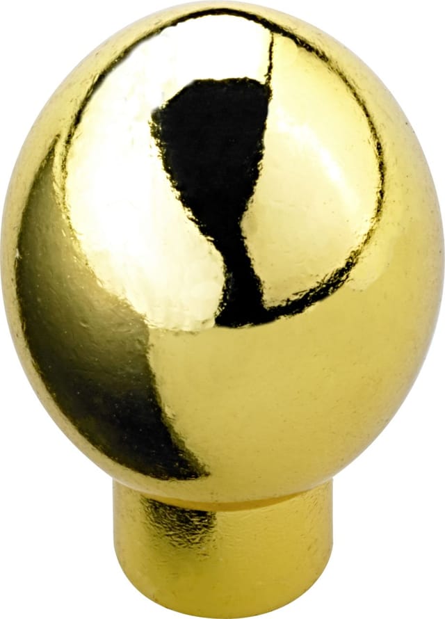 Möbelknopf Zinkdruckguss gold ø 17,0 mm - 1 Stück Möbelknöpfe - Hettich