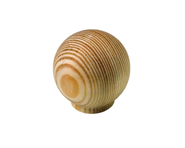 Möbelknopf Kiefer roh ø 35,0 x 36,0 mm - 1 Stück Möbelknöpfe - Hettich