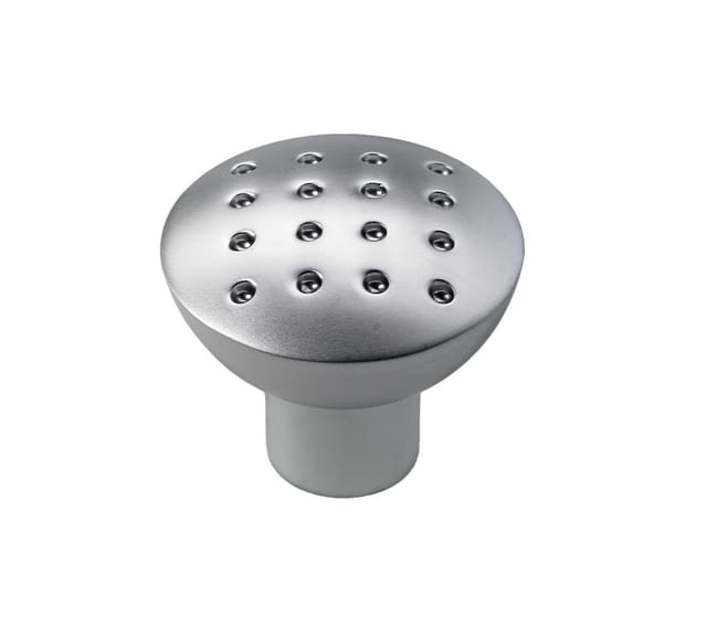 Möbelknopf Zinkdruckguss Aluminium-Optik ø 28,0 mm - 1 Stück Möbelknöpfe - Hettich