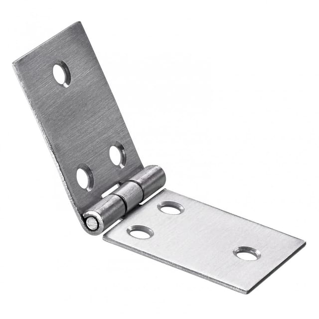 Hettich - Breites Scharnier Edelstahl 80 x 30 mm Scharniere