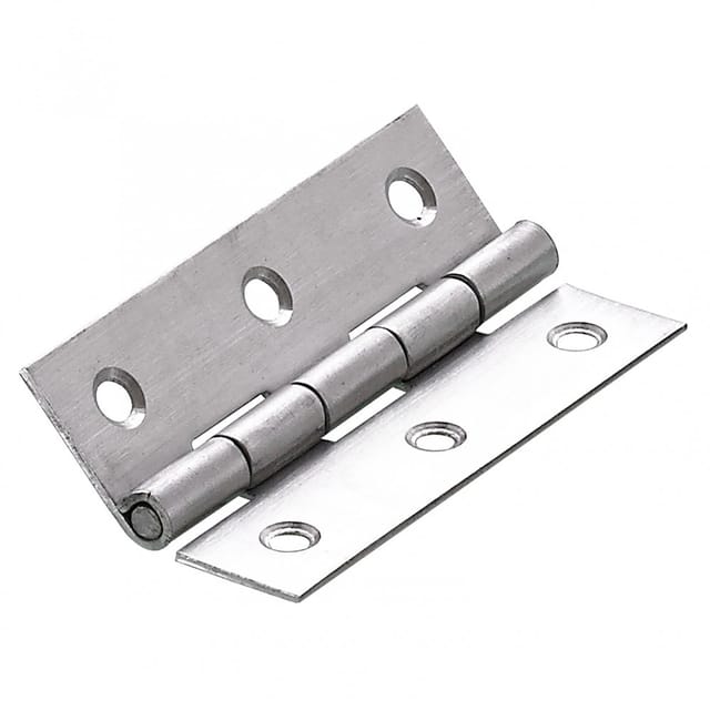 Hettich - Schmales Scharnier Edelstahl 40 x 70 mm Scharniere Beschlag Türband