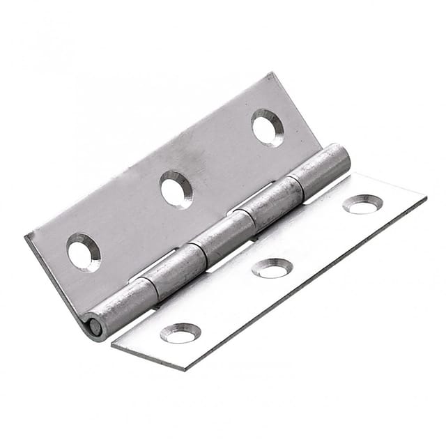 Hettich - Schmales Scharnier Edelstahl 45 x 80 mm Scharniere