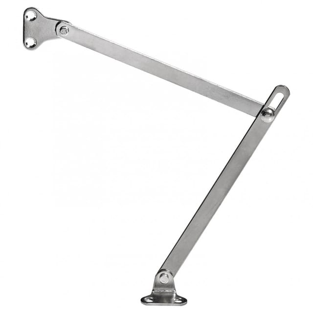 Klappenhalter ohne Arretierung 250 mm, Öffnungswinkel 90°, 2 Stück Möbelbeschläge - Hettich