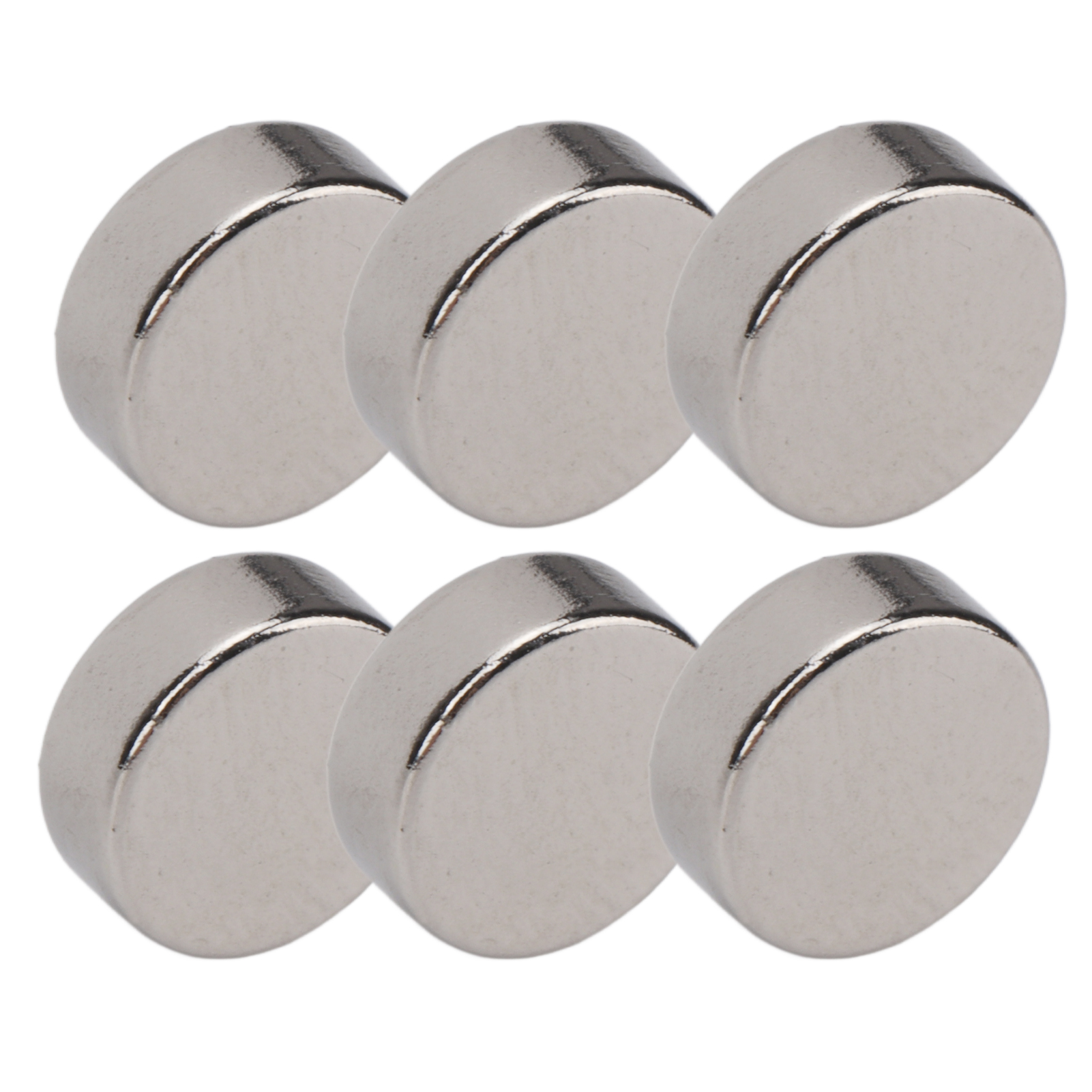 100 Stück Superstarke Neodym-magnete, Mini-größe, Runde Form, Industriemagnete Für Werbetafeln, 8 X 3 Mm / 0,3 X 0,12 Zoll