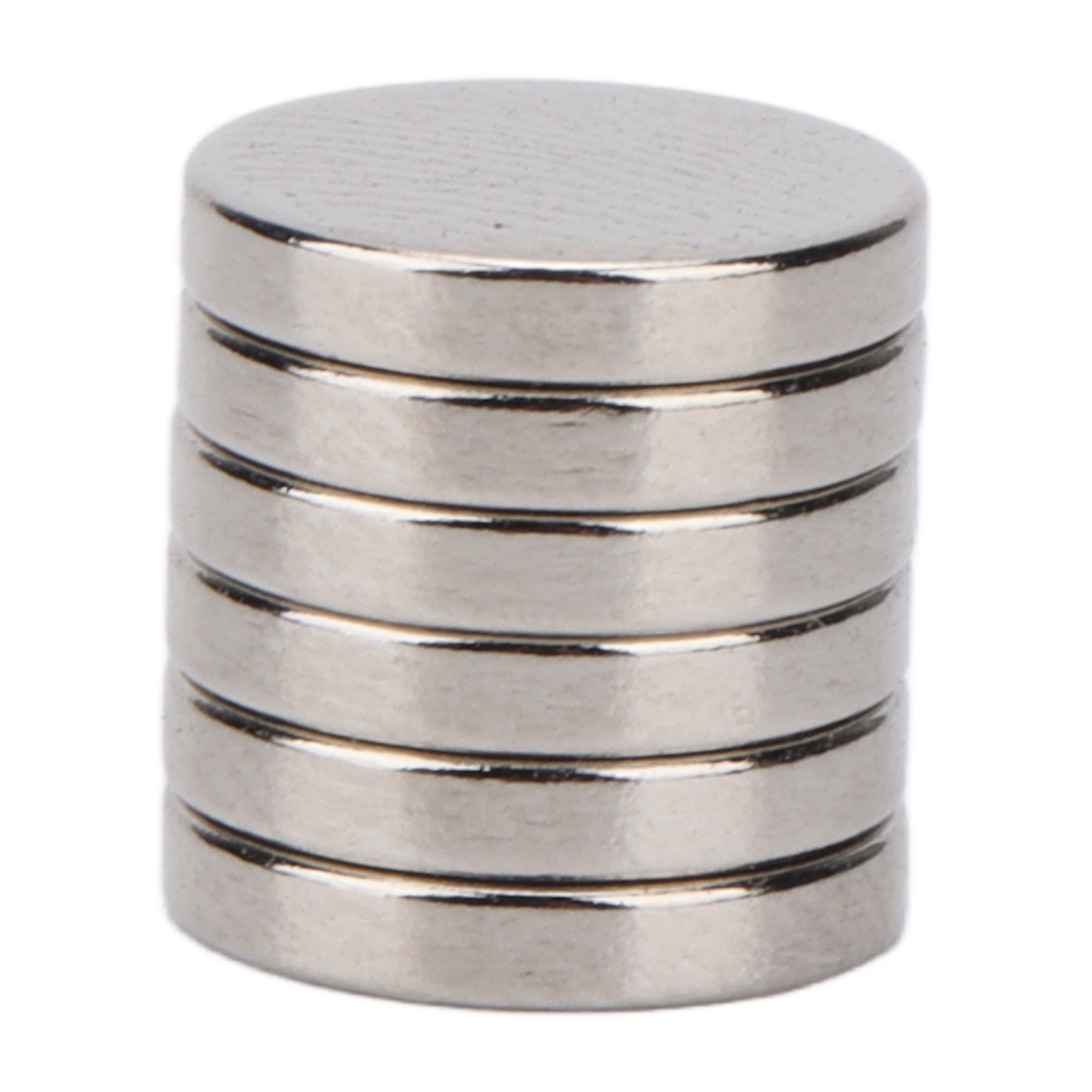 100 Stück Superstarke Neodym-magnete, Mini-größe, Runde Form, Industriemagnete Für Werbetafeln, 8 X 1 Mm / 0,3 X 0,04 Zoll