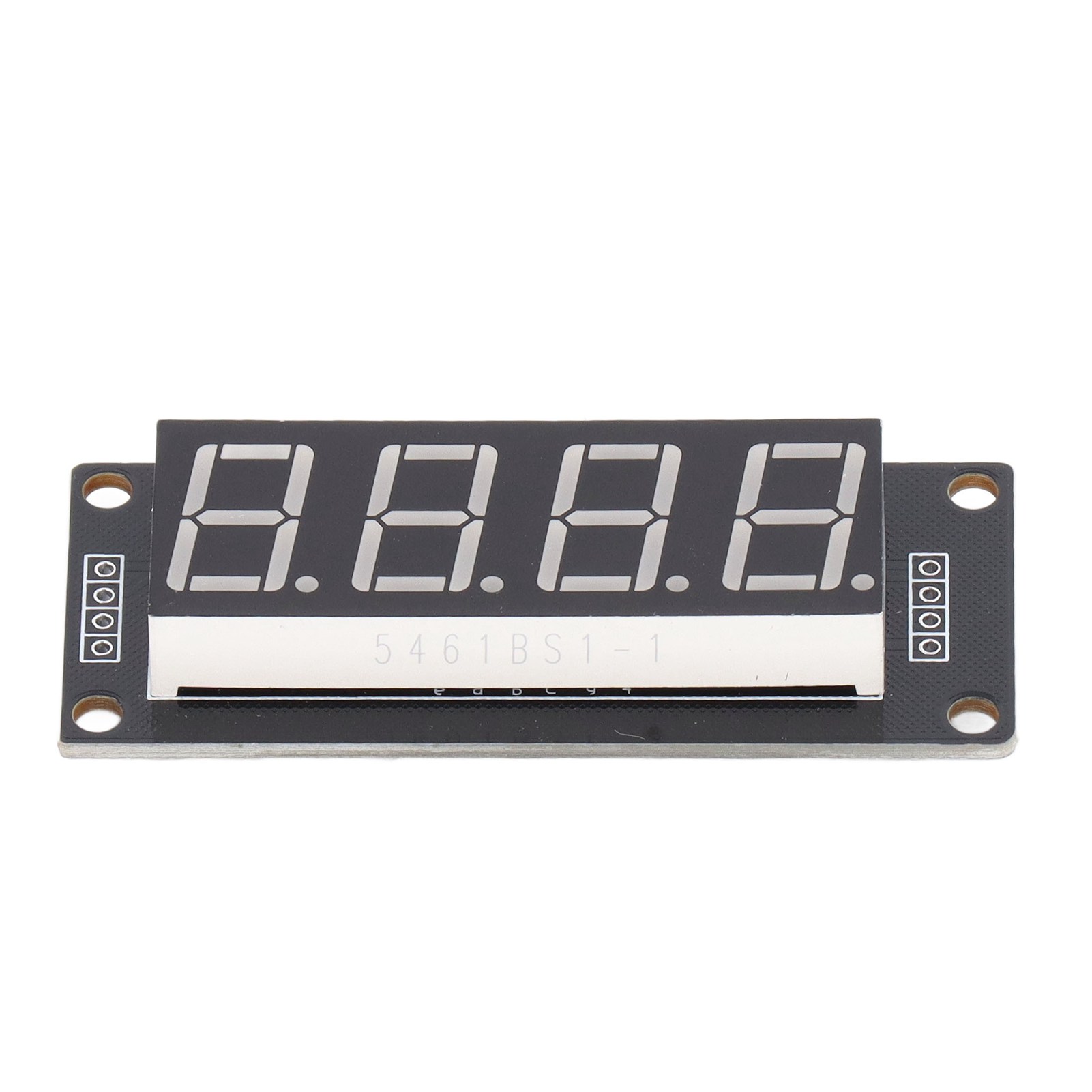 4er-pack Led-segment-digitalanzeigemodul, 4 Bit, 7 Segmente, Leiterplatten-uhrmodul, 0,56 Zoll, Mra172a, Rot