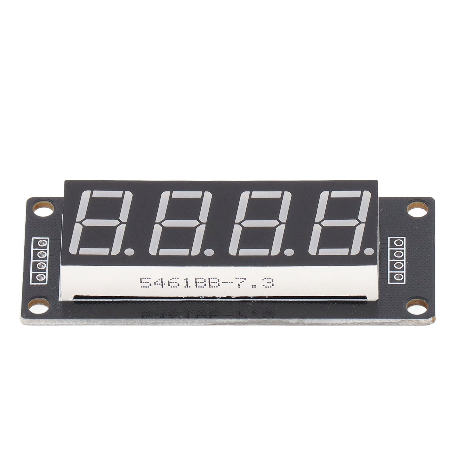 4er-pack Led-segment-digitalanzeigemodul, 4 Bit, 7 Segmente, Leiterplatten-uhrmodul, 0,56 Zoll, Mra172b, Blau