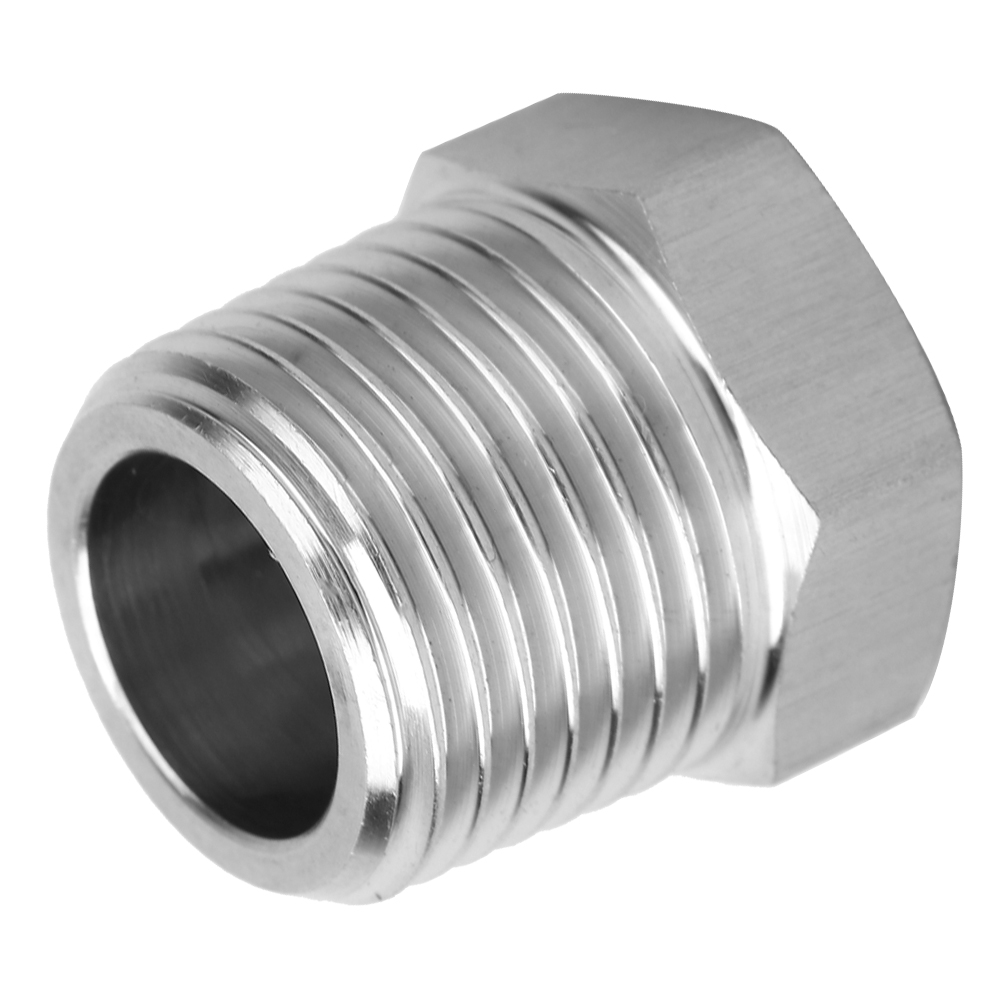 2 Stück Bsp-gewinde-adapter (innen-/außengewinde) Für Rohrverschraubungen, Reduzierstücke, Pneumatische Druckmessgeräte, Wasserrohrverbindungen 1/2-3/8