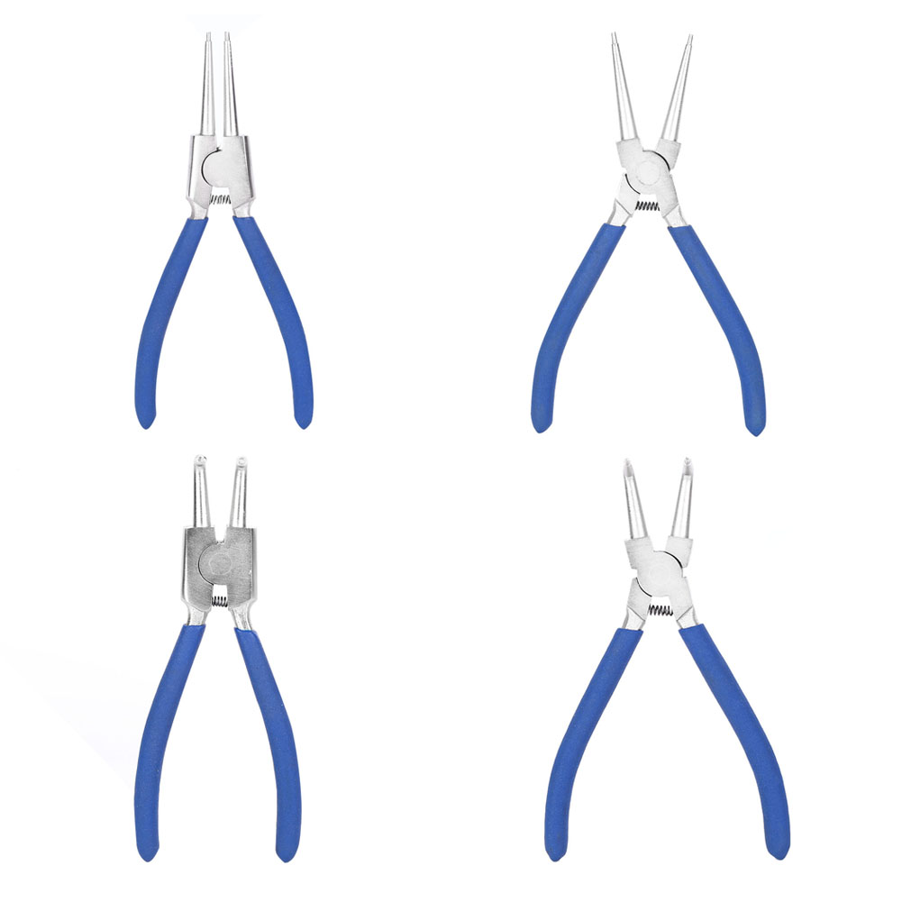 4-teiliges Professionelles 7"-sprengringzangen-set (gerade Und Gebogen) De