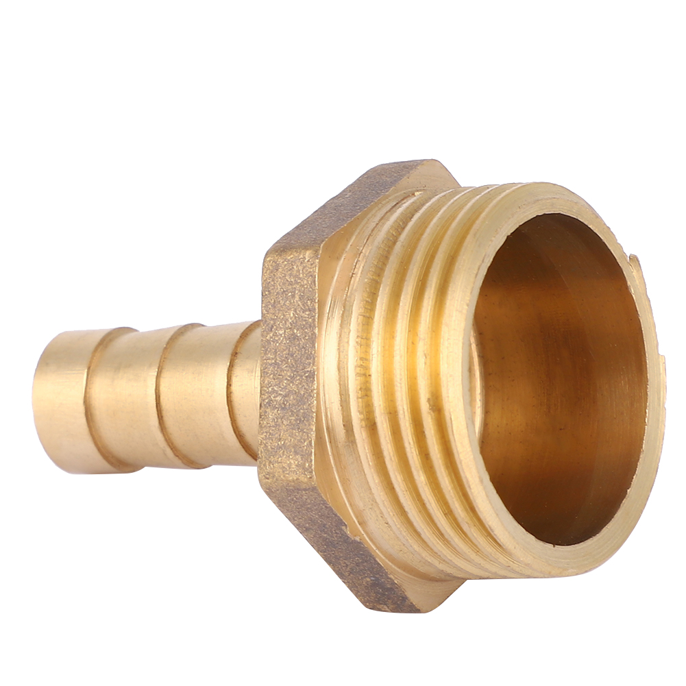 2 Stück G3/4 Außengewinde-schlauchverbinder Aus Messing Für Gas- Und Flüssigkeitsleitungen, 10 Mm