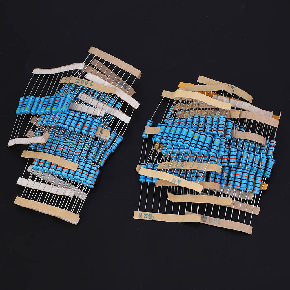 230 Stück Metallfilmwiderstände, 23 Werte, Widerstandssortiment-kit, Elektronische Bauteile