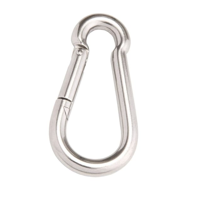 Karabinerhaken 5 x 50 mm Karabiner Haken Schnapphaken Feuerwehrhaken - Conacord