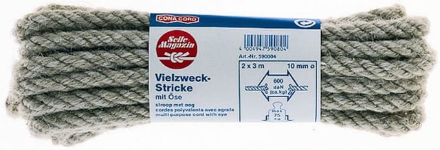 Conacord - Stricke ø 10 mm x 3 m Seile