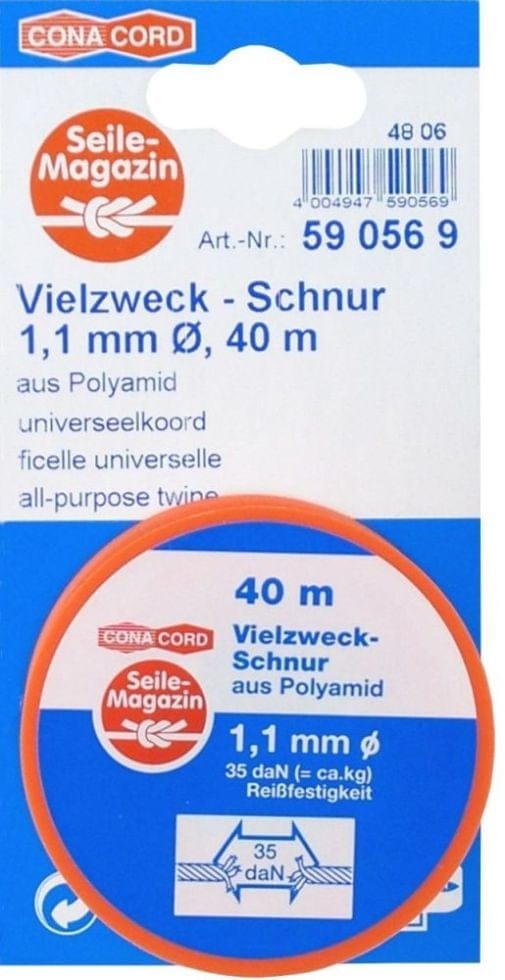 Vielzweckschnur ø 1,1 mm x 40 m Bindfaden - Conacord