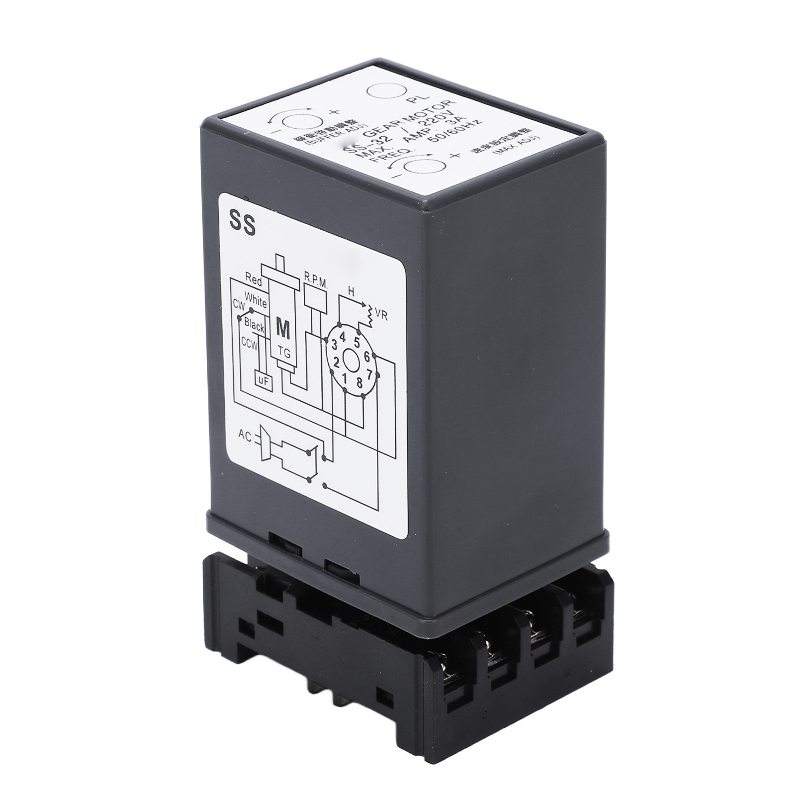 Berm Motordrehzahlregler Mini Separater Einphasen-motorregler Mit Stabiler Leistung, Ac 220v