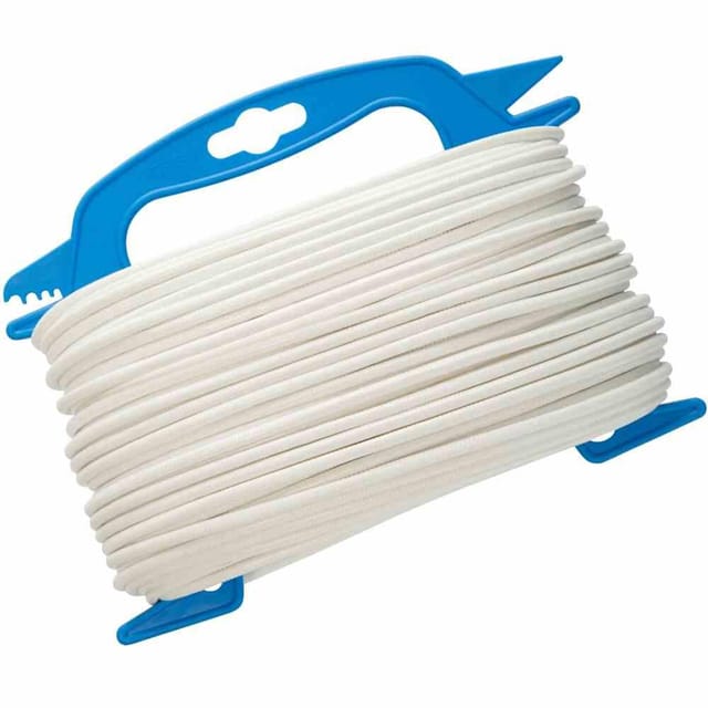 Conacord - Wäscheleine 4 mm/20 m mit Stahldrahteinlage und PVC-Ummantelung