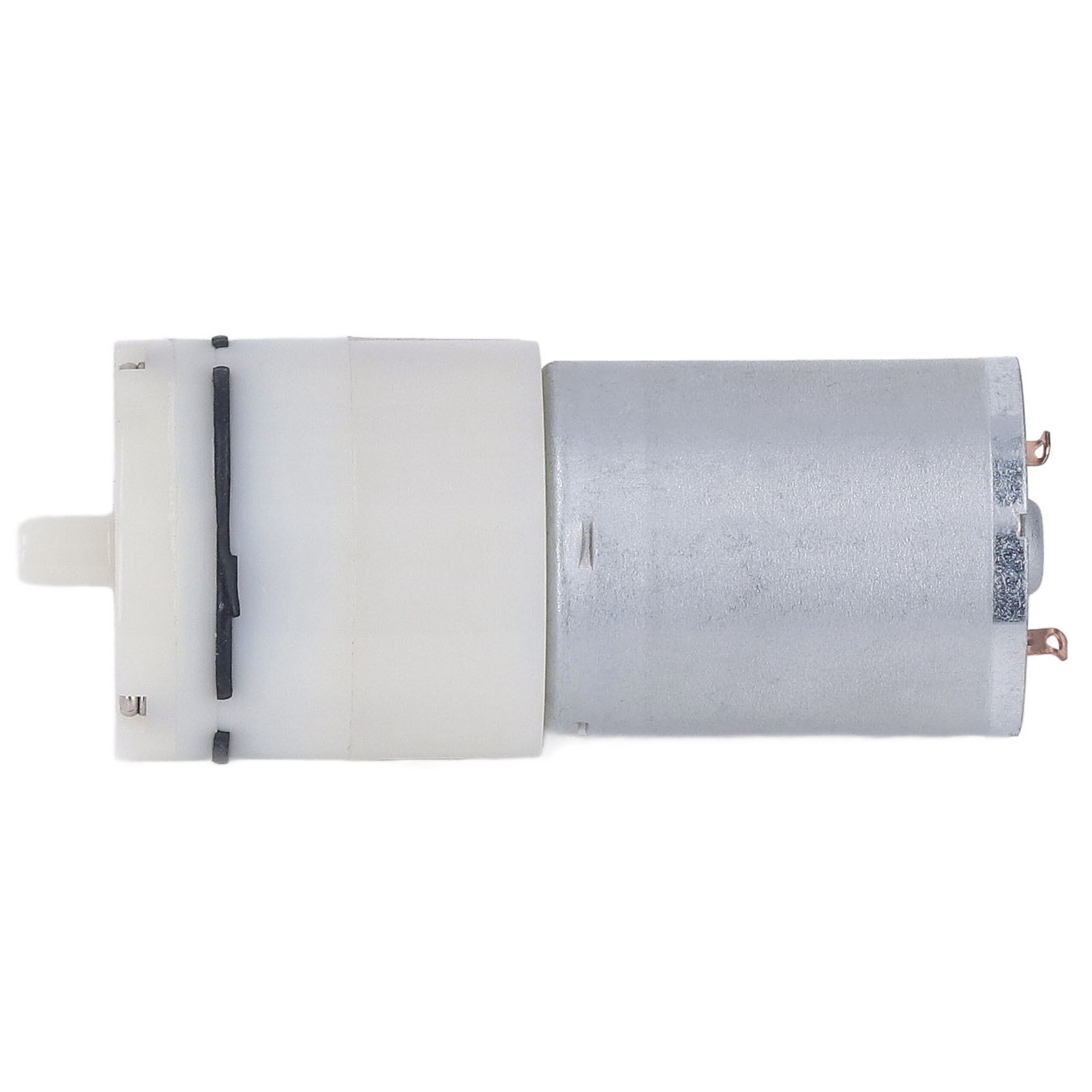 Mikro-luftpumpe, Elektrisch-pneumatisch, Membran, Vakuum, Mechanische Übertragung, 1 Anschluss, 370 W, Weiß, 6 V Dc