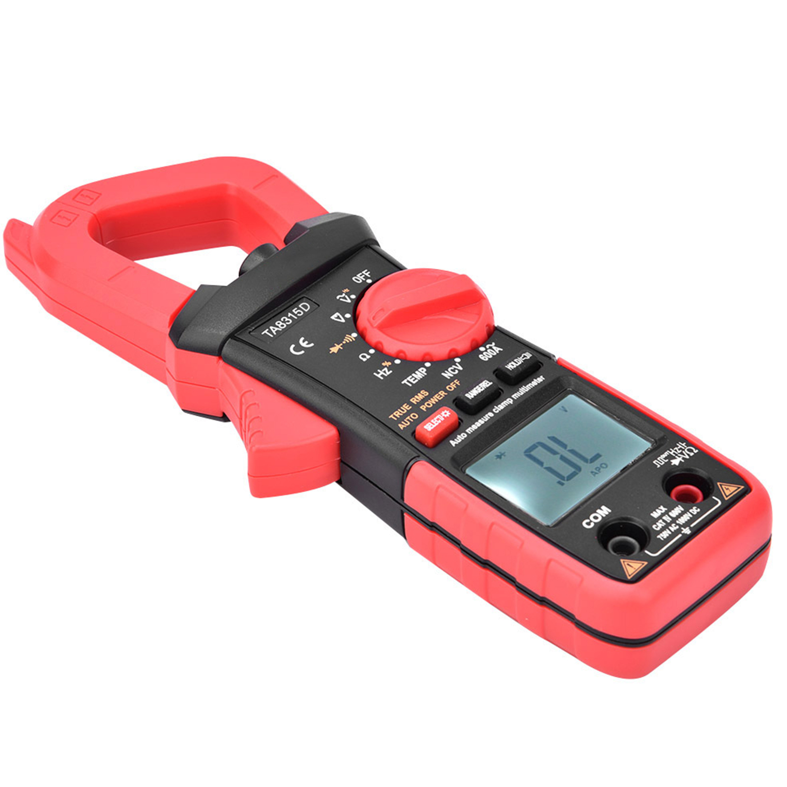 Ta8315d Multifunktionales Digitales Handmultimeter Mit Bildschirmklemme Für Wechsel- Und Gleichspannung Und Stromstärke