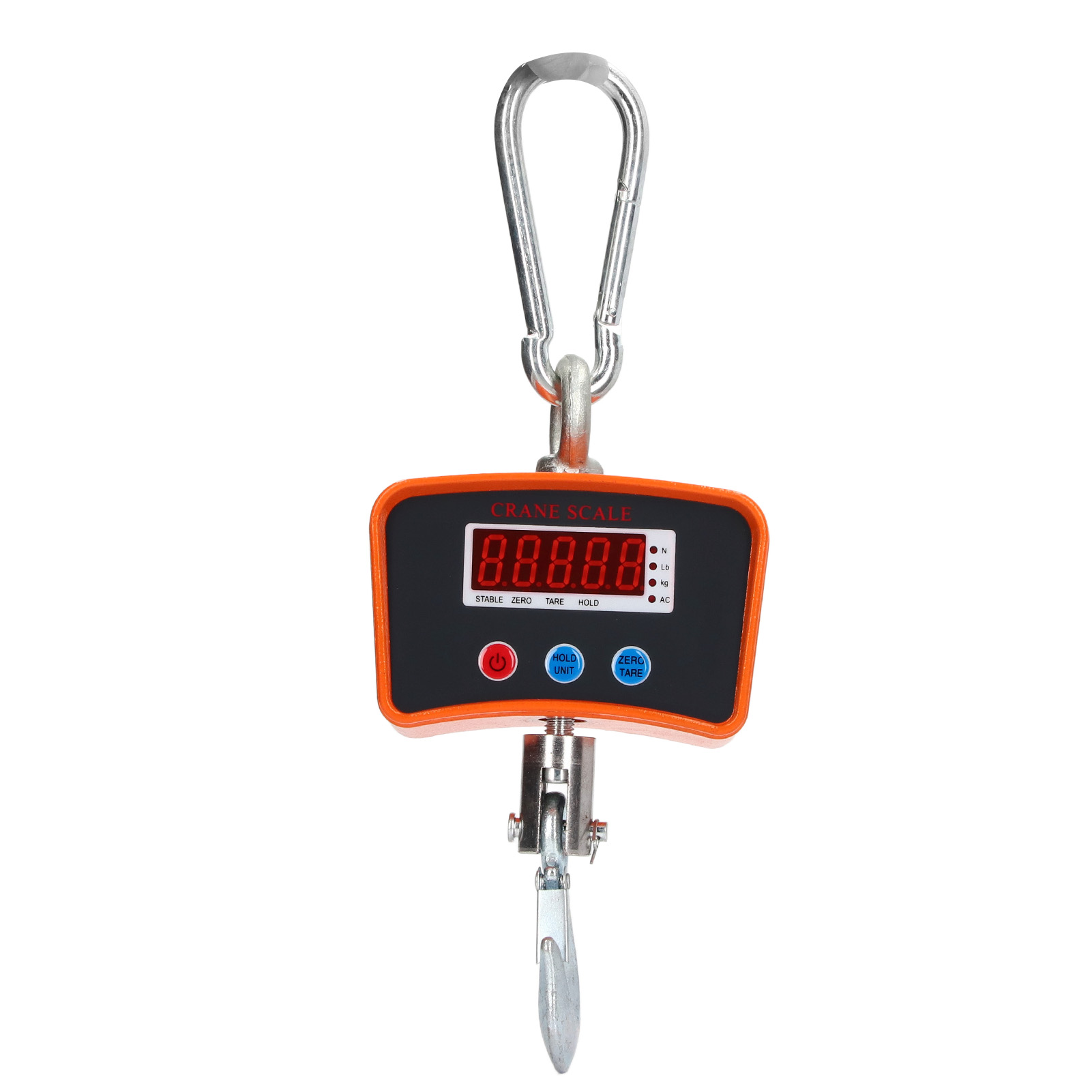 Digitale Kranwaage 500 Kg / 1100 Lb, Elektronische Led-anzeige, Industrielle Ausführung, 100–240 V, Eu-stecker