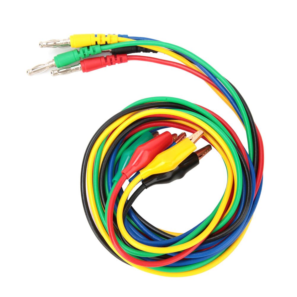 P1042 4-mm-bananenstecker Auf 10-mm-krokodilklemmen-adapter-prüfspitzenkabel