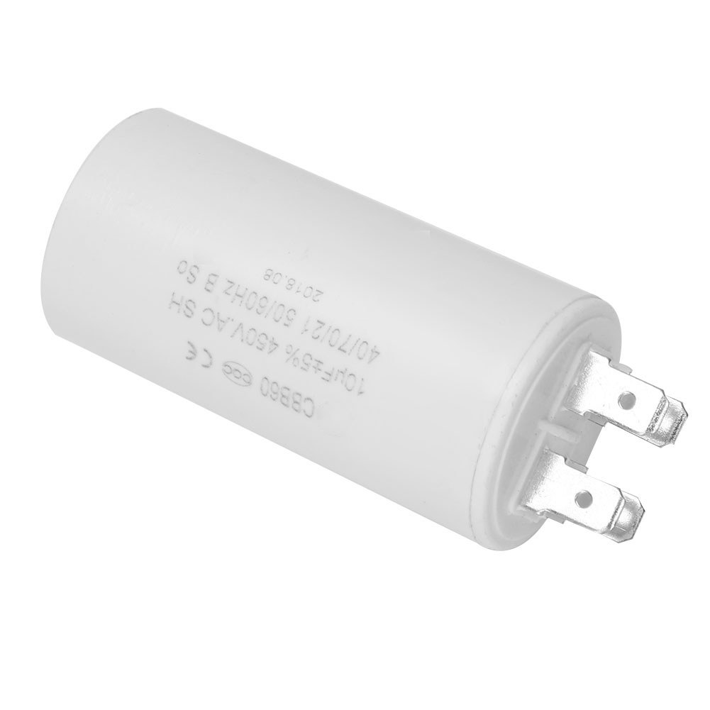 Cbb60 Öko-freundlicher Doppel-einsatz-motorbetriebskondensator 450 V 10 Μf Esr 0,2