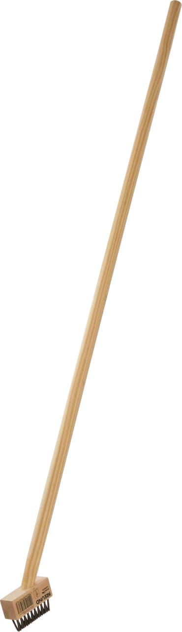 Freund Victoria - Freund Fugenbürste mit integriertem Fugenkratzer Messing 140 cm Unkrautbürste