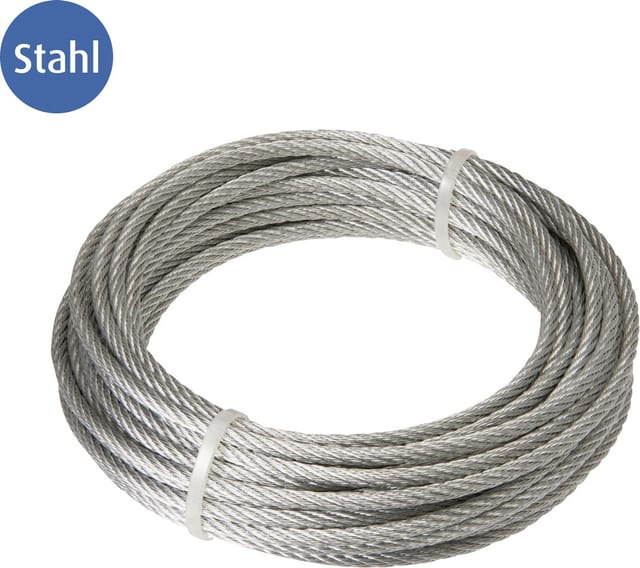 Conacord - Drahtseil ø 3 mm x 10 m Draht