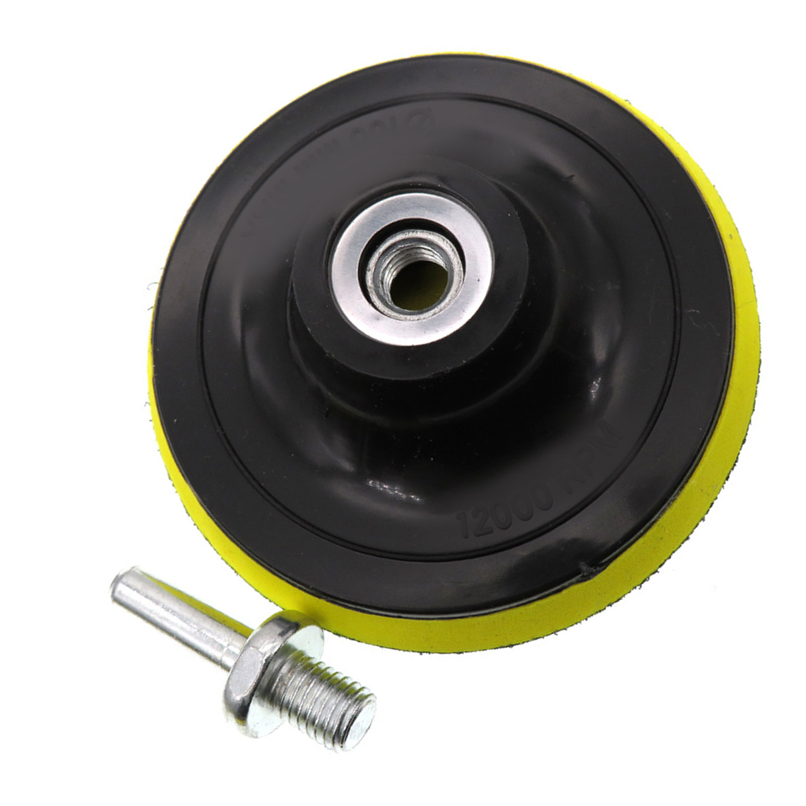7-teiliges Polierpad-set Aus Wolle Mit Selbstklebendem Schwamm Und Bohrmaschinenadapter Für Die Autopolitur (6 Zoll, M14-gewinde)