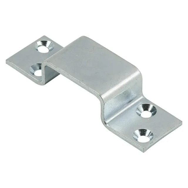 Riegelschlaufe 34x16 mm verzinkt Schlaufe Riegel Riegelhalter Türriegel Fenster