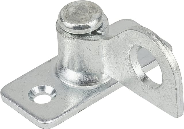 Vormann - Vorreiber auf Platte verzinkt 45 x 20 mm Riegel
